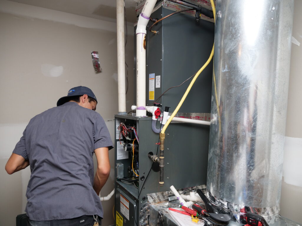 Licensed HVAC technician repairs furnaces in Columbia, MD